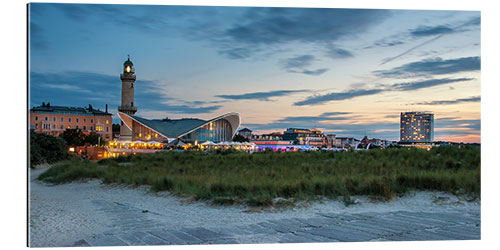 Gallery print Warnemünde panorama