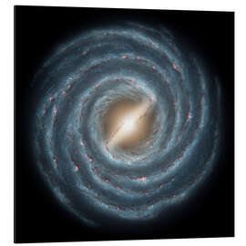 Magnettafel Ein Blick auf unsere Milchstraße