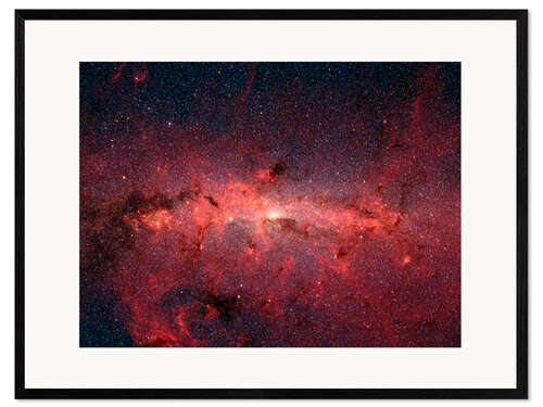 Framed art print The center of the Milky Way