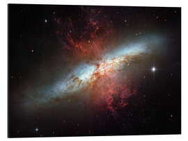 Magnettafel Starburst galaxy, Messier 82