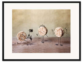 Gerahmter Kunstdruck Simple Things - Super Food