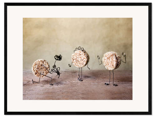Gerahmter Kunstdruck Simple Things - Super Food