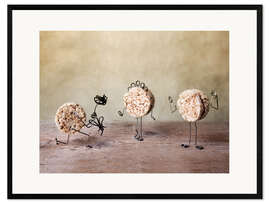Gerahmter Kunstdruck Simple Things - Super Food