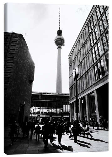 Leinwandbild Berlin Straßen