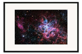 Gerahmter Kunstdruck Der Tarantulanebel