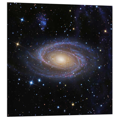 Foam board print Bode's Galaxy