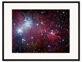 Gerahmter Kunstdruck Konusnebel Region