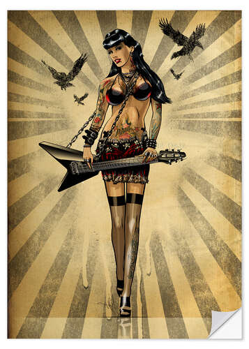 Wall sticker Lady Darkness