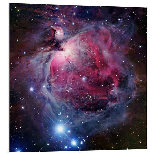 Foam board print The Orion Nebula