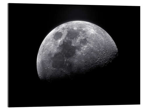 Gallery print Waxing gibbous moon