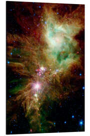 Magnettafel Neugeborene Sterne