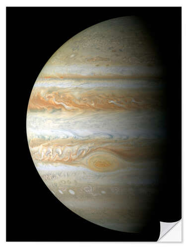 Selvklebende plakat Jupiter