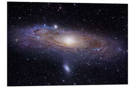 Foam board print Andromeda galaxy