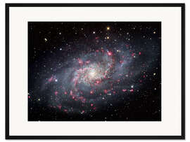 Gerahmter Kunstdruck Dreiecksnebel Galaxie