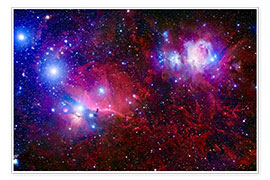 Poster Der Sternengürtel des Orion