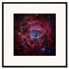 Gerahmter Kunstdruck Der Rosetten-Nebel