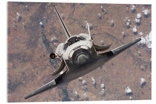 Stampa su vetro acrilico Space Shuttle