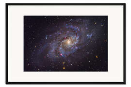 Gerahmter Kunstdruck Die Triangulum Galaxie