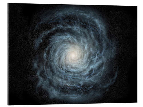 Gallery print face-on view of the Milky Way