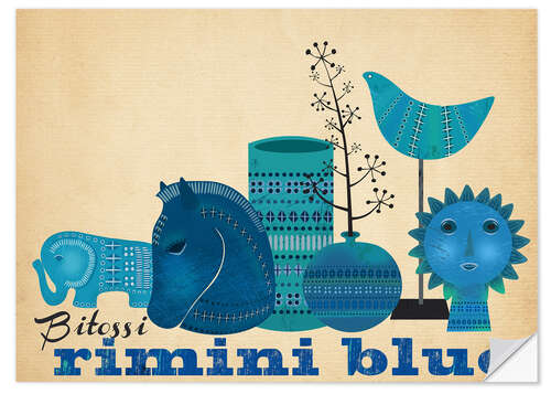 Sisustustarra Bitossi Rimini Blue