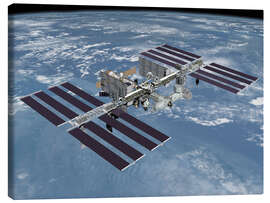 Lienzo Estación internacional espacial ISS