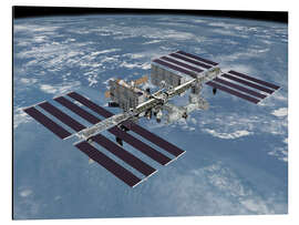 Magnettafel Internationalen Raumstation ISS