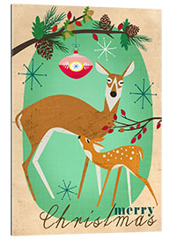 Galleriataulu Merry Christmas Deer