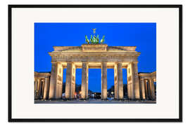 Gerahmter Kunstdruck Berlin Brandenburger Tor