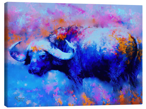 Stampa su tela Cape Buffalo