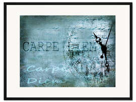Gerahmter Kunstdruck Carpe diem