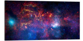 Gallery print central region of the Milky Way galaxy