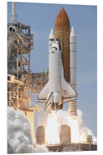 Stampa su PVC Space shuttle Atlantis