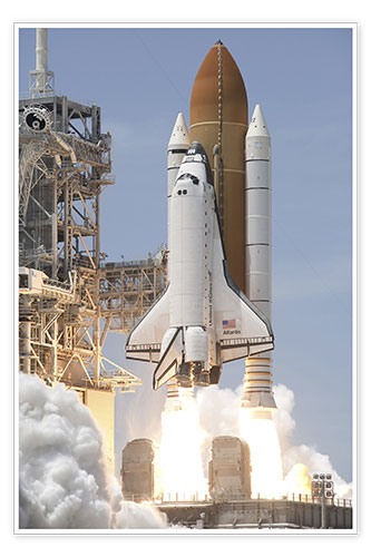 Plakat Atlantis Space shuttle