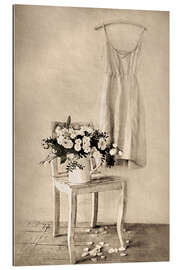 Gallery print Still life - white daisies