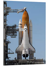 Alumiinitaulu Space Shuttle Endeavour