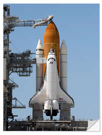 Autocolante decorativo Space Shuttle Endeavour