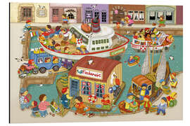 Magnettafel Kleiner Hafen