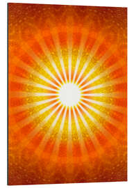 Magnettafel Lichtblick, orange