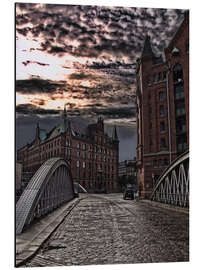 Magnettafel Speicherstadt Hamburg