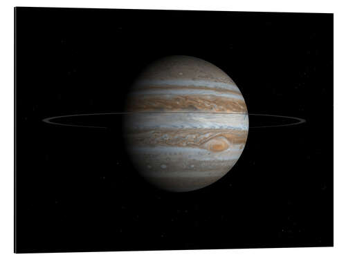 Aluminium print Planet Jupiter