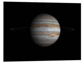 Aluminium print Planet Jupiter