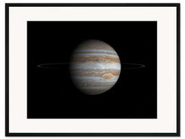 Gerahmter Kunstdruck Planet Jupiter
