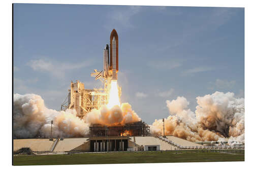 Stampa su alluminio Space shuttle Atlantis