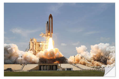 Wandsticker Space shuttle Atlantis