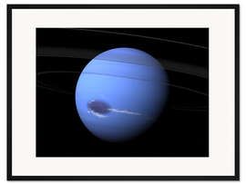 Gerahmter Kunstdruck Neptun