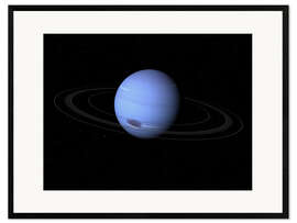 Impression artistique encadrée Neptune