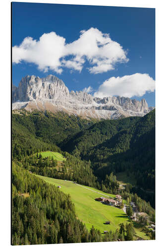 Cuadro de aluminio Dolomites, Rosengarten Range