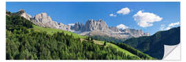 Wandsticker Dolomiten, Rosengarten