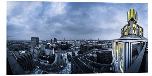 Stampa su vetro acrilico Dortmund Skyline