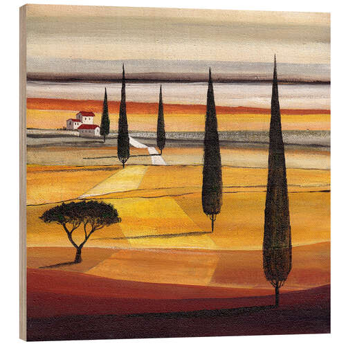 Trätavla Toscana V